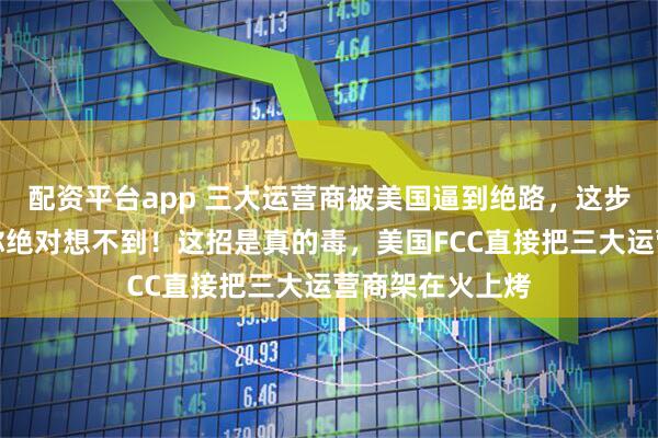 配资平台app 三大运营商被美国逼到绝路，这步棋里的大坑，你绝对想不到！这招是真的毒，美国FCC直接把三大运营商架在火上烤